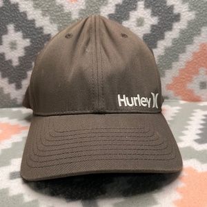 Men's Hurley FlexFi Dk. Grey S/M Baseball Style Bill Hat